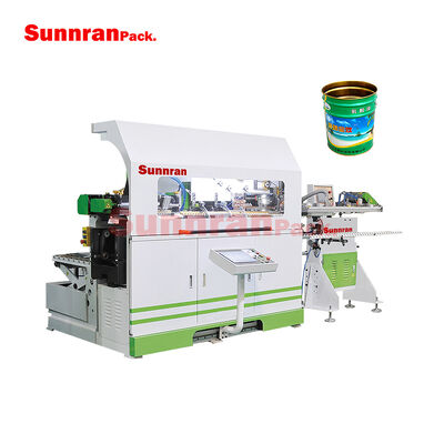 10-20L Fully Automatic Seam Welding Machine and External Spray Conveying Machine with the Capacity of 40 Cans/min