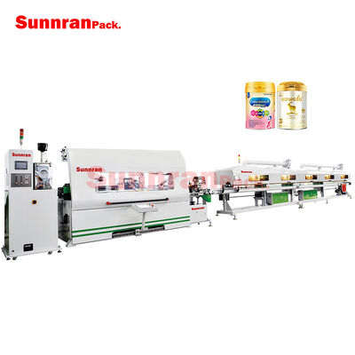 Fully Automatic Can Welding Line Powder Coating Machine and Induction Oven Designed to Manufacture Metal Containers and Met Industrial Packaging Requirements