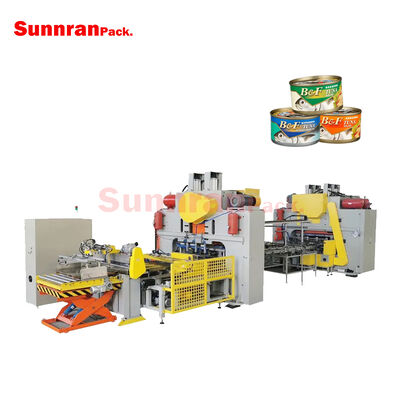 Automatische Zweiteilige Dosenherstellungs-Thunfischdosen-Produktionslinie