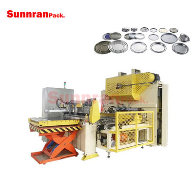 Automatische Metallverschluss-Dosenboden-Herstellungslinie Blechdosen-Produktionslinie