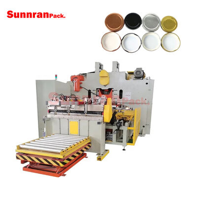 Automatische Drehkappe zum Herstellen von Metalldeckeln