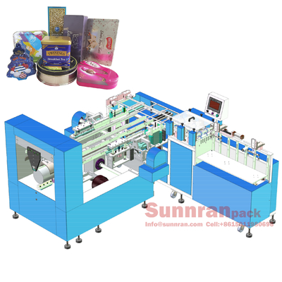 Automatisches CER Tin Box Making Machines 50cpm Zertifikat für verziertes Tin Box