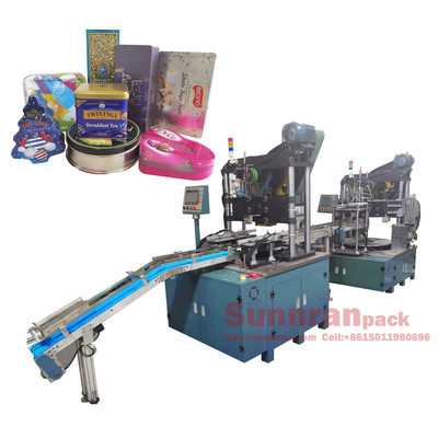 Dekoratives Tin Box Making Machine For 200mm kann CER 40CPM Zertifikat